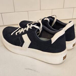 Dr. Scholl's Navy and White Sneakers Size 10